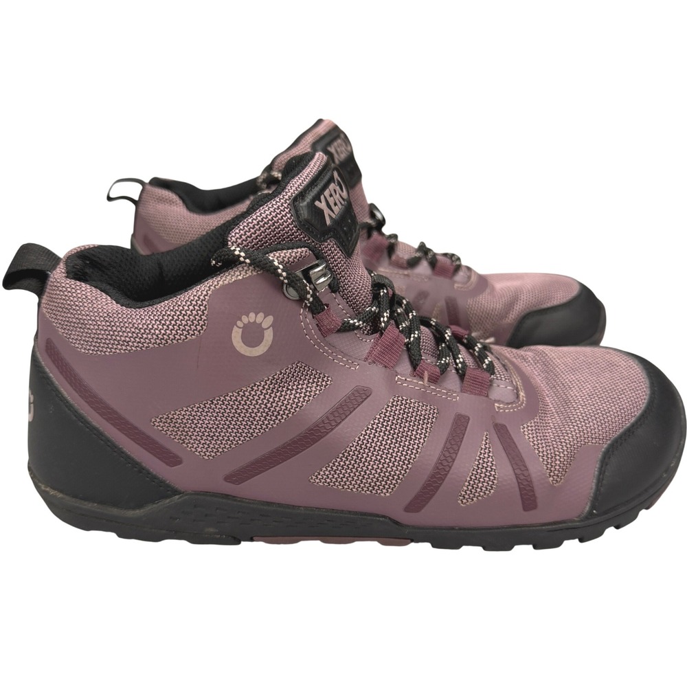 Xero Shoes Daylite Hiker Fusion Womens 11 Purple Minimalist Barefoot Boots